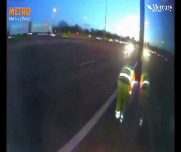 Ez közel volt: amikor súrol egy kamion